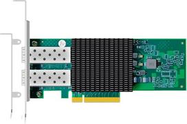 GLOTRENDS ST7477 2 prievadų 10Gb SFP+ tinklo kortelė (Ethernet PCIE NIC) su Broadcom BCM57302 valdikliu, PCIe 3.0 X8 sąsaja