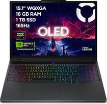 Lenovo Legion 5 Gaming AI Laptop | 15,1 colių WQXGA 165 Hz OLED ekranas | NVIDIA GeForce RTX 5060 | AMD Ryzen AI 7 350 | 16GB RAM | 1TB SSD | Win11 | QWERTZ | Eclipse Black | 3 mėnesių GamePass