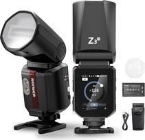 NEEWER 100Ws 2.4G TTL blykstė, suderinama su Nikon fotoaparatais, jutiklinis ekranas, 1/8000s HSS, 2 reguliavimo lempos, TTL/M jungiklis, 3000mAh/500 pilno galingumo blykstė, studijinė blykstė, Z3-N