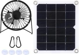 Photovoltaik-Solar panel für Heimtier-Hunde haus 10W Solar panel mit Kühl ventilator