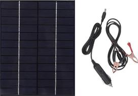 plplaaoo 6,5 W 12 V 5 V nešiojamas saulės kolektoriaus modulis mobiliajam "Sun-Power" akumuliatoriaus maitinimo automobiliniam įkrovikliui