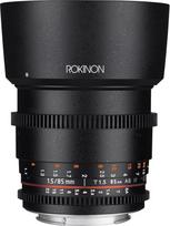 Rokinon Cine DS DS85M-C 85 mm T1.5 AS IF UMC pilno kadro kino objektyvas, skirtas Canon EF