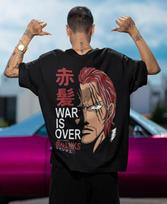 ONE PIECE Anime Spausdinami Vyriški Medvilniniai Marškinėliai Gatvės Stiliaus One Piece Raudonplaukis Shanks Juodi Marškinėliai Vyriški Viršutiniai Sportiniai Laisvalaikio Marškinėliai S