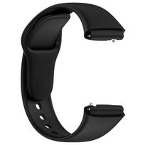 Redmi Watch 3 Active dirželis Sportinė apyrankė Silikoninė apyrankė Redmi Watch 3 Active išmaniajam laikrodžiui Pakeitimas juoda