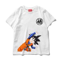 Dragon Ball Goku Combination Skill Men Short-sleeved T-shirt Japanese-style Women's Clothing, Printed Trendy Brand Summer Tops 110
