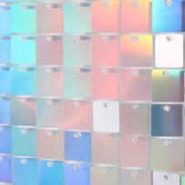 Fashion Glitter Square Sequin Backdrop Wedding Baby Shower Sequin Panel Wall Decor Birthday Decoration Photo Backdrop