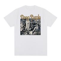 Deep Purple t-shirt Album Machine Head Smoke Song on The Water English Rock Band Cotton Men T shirt New TEE TSHIRT Womens tops S