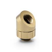 Bitspower Artemis 45 Grad Fitting - drehbar, stardust gold