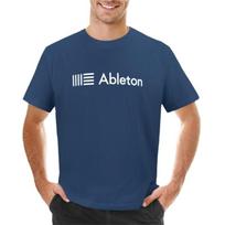 Ableton Live Logotipo Marškinėliai mieli viršutiniai drabužiai viršutiniai drabužiai berniukų marškinėliai vienspalviai juodi marškinėliai vyrai S