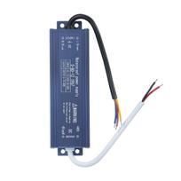 IP67 vandeniui atsparus LED tvarkyklės jungiklis maitinimo šaltinio transformatoriaus adapteris AC 180V-240V į DC 12V 400W 80W mėlyna