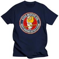 Esso Logo Retro Gas Oil T-Shirt S