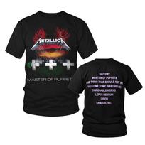 Metallica Master of Puppets Marškinėliai Vyriški ir Moteriški Trumpomis Rankovėmis Medvilniniai Vintažiniai Metalo Grupės Viršutiniai Drabužiai Prekės Ženklo Marškinėliai Vyriški Streetwear M