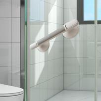 Suction Cup Bathroom Grab Rails Non-slip No Punching Shower Safety Grab Bar Bathroom Glass Door Handrails Elderly/Children 40 X 60cm balta