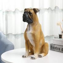 Imituoti šunų papuošalai Dobermanas Gyvūno modelis Skulptūra Svetainės Įėjimas TV spintelės Dekoracija Dervos amatai