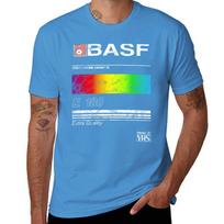 BASF Vintage VHS Cover T-Shirt quick-drying sweat mens clothes S