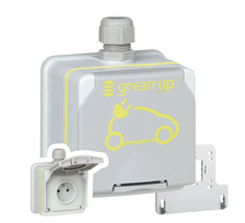 Legrand 090471 Žalias Paviršinis transporto priemonės įkrovimo lizdas 2P+Z PLEXO 3,2kW IP66 090471