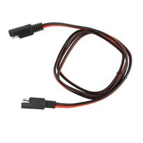 Sae iki Sae 2 kontaktų prailginimo laidas DC maitinimo 14AWG Greitas laidų rinkinys prie Sae jungties 120cm