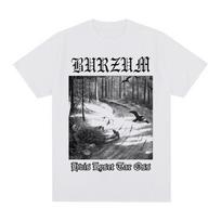 Burzum Jei Šviesa Mus Paims Šauni apvali kaklo marškinėliai Medvilniniai vyriški marškinėliai Nauji TEE MARŠKINĖLIAI Moteriški viršutiniai drabužiai S
