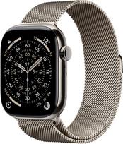 Apple Watch Series 11 GPS + Cellular 46mm Natural Titanium Case with Natural Milanese Loop | MFCY4MP/A | 195950629729