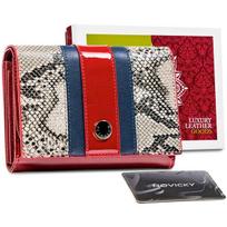 Piniginė moterims Peterson PTN ST-445 SNAKE PTNST445SNAKE441265903051162060, Raudona