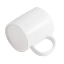 Balta vidinio vidurinio piršto puodelio puodelio kūrybiškas necivilizuotas vidurinio piršto puodelio parodija vidurinio piršto keraminis puodelis 301-400ml balta