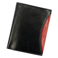Piniginė vyrams Rovicky 1537-03-BOR RFID 153703BORRFID388065903051071225, Juoda + raudona