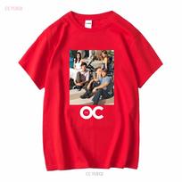 oc aktorių nuotrauka unisex medvilninis gerbėjų marškinėlis seth summer marissa ryan oversized grafinis gerbėjo T marškinėlis ilgomis arba trumpomis rankovėmis Stilingas S