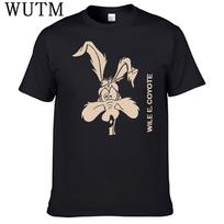 Wile E Coyote marškinėliai 100% medvilnė vyriški marškinėliai S