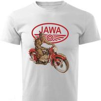 Vintažiniai Motociklų Marškinėliai Humoras Juokingi Jawa Vyriški Grafiniai Marškinėliai Moteriški Vyriški Harajuku Hip-hop Stiliaus Streetwear Camisetas Viršutiniai Drabužiai Marškinėliai S