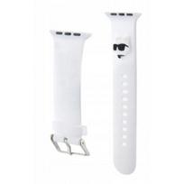Karl Lagerfeld Watch 42/ 44/ 45/ 49mm 3D Rubber Choupette Head Strap White
