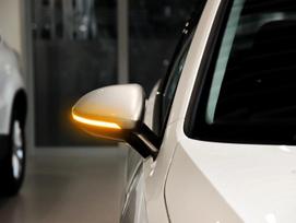 2 vnt. VW Golf 7.5 MK7.5 GTI R GTD RLINE MK7 7 Dinamiškas LED posūkio signalas veidrodėlyje 2013 2016 2017 2019 2020 geltona