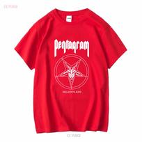 NWT Pentagram Relentless Band Metal Juodi vyriški marškinėliai dydis S 5XL vintage Išplauti grafiniai Patogūs Tamprios Streetwear S