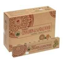 Goloka Cinnamon & Sandalwood smilkalai x 12