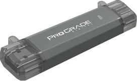 "ProGrade Digital" 500GB nešiojamasis SSD diskas, USB-C ir USB-A 3.2 Gen 2, skaitymo ir rašymo greitis 1000MB/s (PG30)