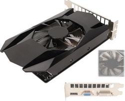 "Zunate" 4GB GDDR5 vaizdo plokštė, HD7670 4G GDDR5 128 bitų stalinio kompiuterio vaizdo plokštė su ventiliatoriumi, HD multimedijos sąsaja X 1, DVI X 1, VGA X 1