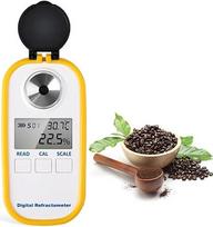 2-in-1 automatinis refraktometras kavos hidrometrui TDS koncentracijos matuoklis Testerio detektorius Skaitmeninis matavimo kavos cukraus matuoklis