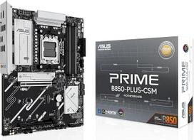 ASUS Prime B850M-K žaidimų pagrindinė plokštė AMD AM5 lizdas (Ryzen 9000, DDR5 atmintis, 2X M.2, PCIe 5.0, BIOS Flashback, Aura Sync)
