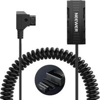 NEEWER dvipusis baterijos adapteris su ekranu, suvyniotas iš D čiaupo į USB C daliklį įkroviklį, suderinamas su "Atomos Ninja Shinobi" monitoriumi, DJI SDR vaizdo siųstuvu "Sony NP-F970/750/550", VP-F550X2