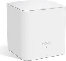 "Tenda Nova MW5c", WLAN tinklinė sistema namų biurui ir išmaniesiems namams (3 vnt., WLAN aprėptis iki 325 m², idealiai tinka mažiems ir vidutinio dydžio butams ir namams, 6X Gigabit prievadai, pakeičia maršrutizatorių ir kartotuvą)