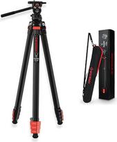 IFOOTAGE Gazelle TA3B+K3.58,7/149 cm Trikojis fotoaparatui TA3B Aliuminio lydinio kelioninis trikojis su K3 mini rutuline galvute, sagties dizainas, lengvas 1,55 kg