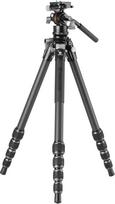 "Alta Pro 3VLT 235CV12" - kompaktiškas vaizdo kelioninis trikojis iš anglies su išlyginamuoju pagrindu - 6 kg keliamoji galia