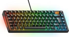 "Glorious Gaming" mechaninė klaviatūra GMBK, 75 proc., UK ISO išdėstymas, keičiami MX klavišų dangteliai, nuimamas USB, IP57, atspari vandeniui ir dulkėms, 10 zonų RGB apšvietimas, 321 x 137 x 41 mm