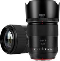"Meike 85mm f1.8 Pro II Full Frame STM" automatinio fokusavimo vidutinis teleobjektyvas Didelės skiriamosios gebos 8K fiksuotas portretinis objektyvas, skirtas "Fujifilm X-Mount" beveidrodžiams fotoaparatams X-S10 XT4 XT5 XT10 XT20 X-A2 X30 X70