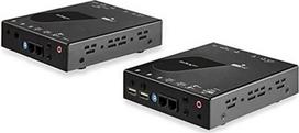 "StarTech.com" HDMI KVM per IP ilgintuvas - 4K 30Hz HDMI 2.0 ir USB per IP LAN arba CAT5e/CAT6 Ethernet (100 m) - nuotolinis KVM jungiklis/konsolių siųstuvas/imtuvas, skirtas nuotoliniam kompiuterio valdymui