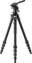 "Vanguard Alta Pro 3VLT 235AV12" - kompaktiškas aliumininis vaizdo kelioninis trikojis su išlyginamuoju pagrindu - 6 kg keliamoji galia