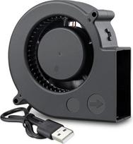 GDSTIME 97 mm x 33 mm ventiliatorius USB 9733 Aušinimo ventiliatorius 97 mm Turbo korpuso išcentrinis ventiliatorius, skirtas vėdinimo ištraukiamojo ventiliatoriaus pakeitimui