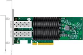 GLOTRENDS ST7442 2 prievadų 10Gb SFP+ tinklo kortelė (Ethernet PCIE NIC) su Broadcom BCM57412 valdikliu, PCIe 3.0 X8 sąsaja, palaiko RDMA (RoCE v1/v2), nėra Infiniband RDMA