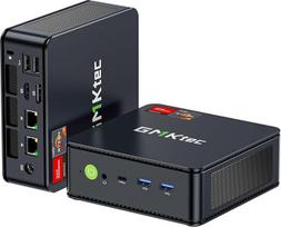 GMKtec AMD mini kompiuteris "Ryzen 7 7730U" (Beat Ryzen 7 5825U) (8C/16 T4.50GHz), W-11 Pro 16GB RAM + 1TB PCIe SSD, Dual NIC LAN 2.5GbE, M5 Ultra mini kompiuteris, WiFi 6E, USB-C, BT 5.2, DP, HDMI 2.0