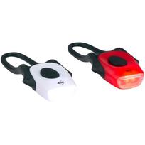 Silikono Led Dviračių žibintų Rinkinys Priekinis Ir Galinis Dunlop Pro