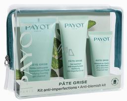 Payot Pâte Grise Anti-Blemish veido odos priežiūros rinkinys (prausiklis 50 ml. + gelis 30 ml. + kaukė 15 ml.)
